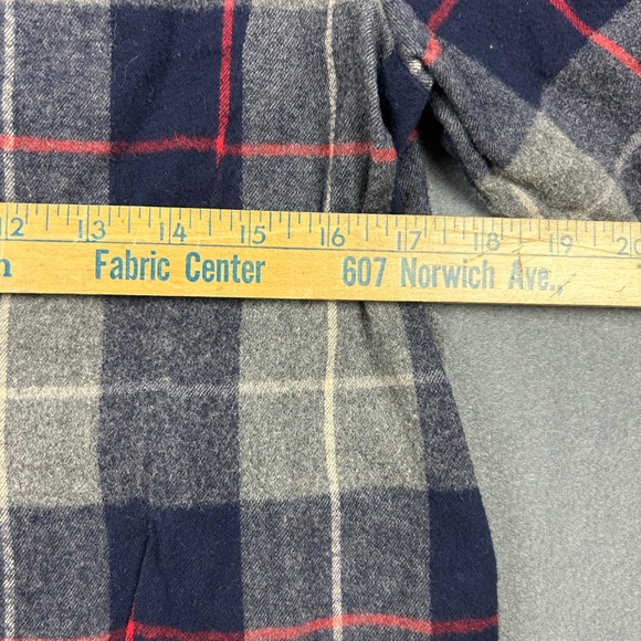 Rag & Bone Austin Plaid Flannel Top Zipper Accents - Picture 3 of 8